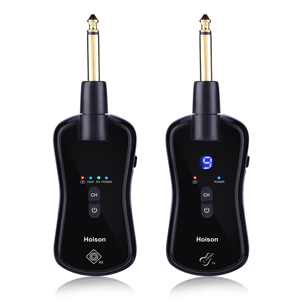 Wireless transmitter receiver for electric guitar wireless transmission system