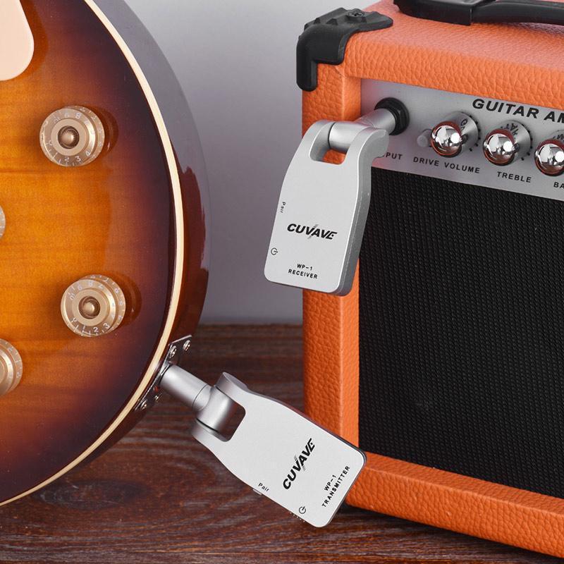 Wireless Guitar Transmitter & Receiver 30M Transmission Range