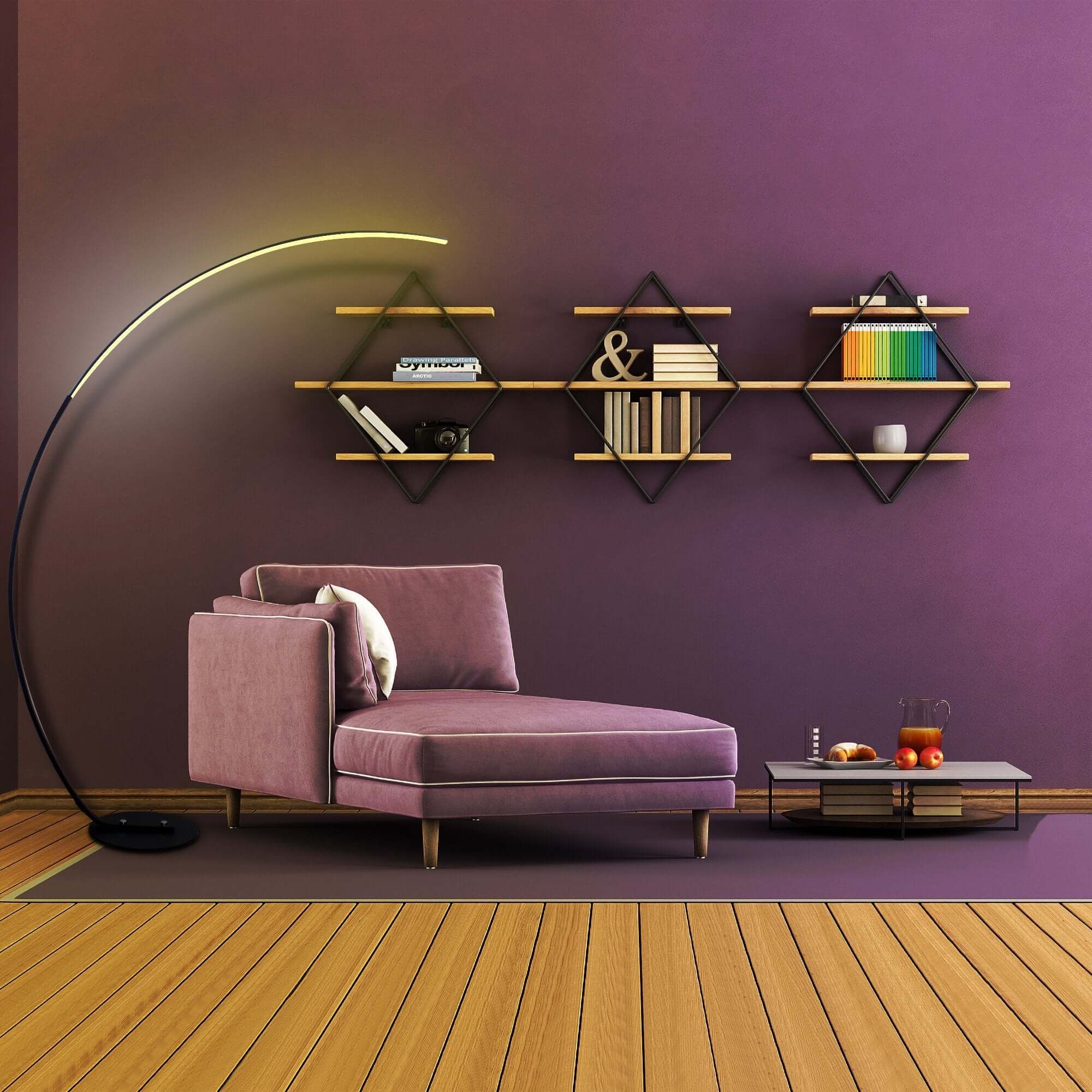 View details for RGBW Modern Curve Floor Lamp | New Version RGBW Modern Curve Floor Lamp | New Version